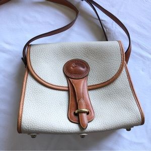 Vintage Dooney & Bourke Leather Crossbody Bag